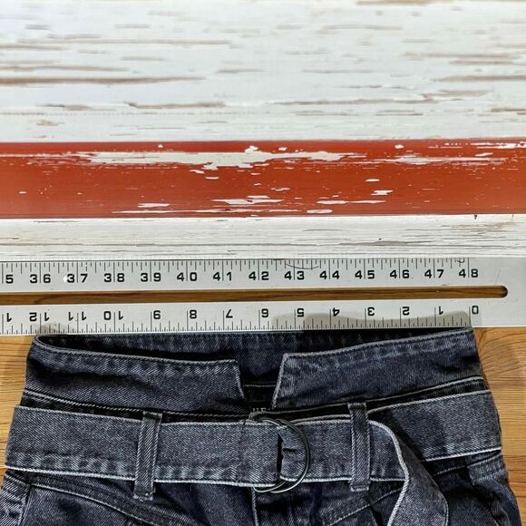 GUESS Women's Belted 80s Jeans - Picture 4 of 7